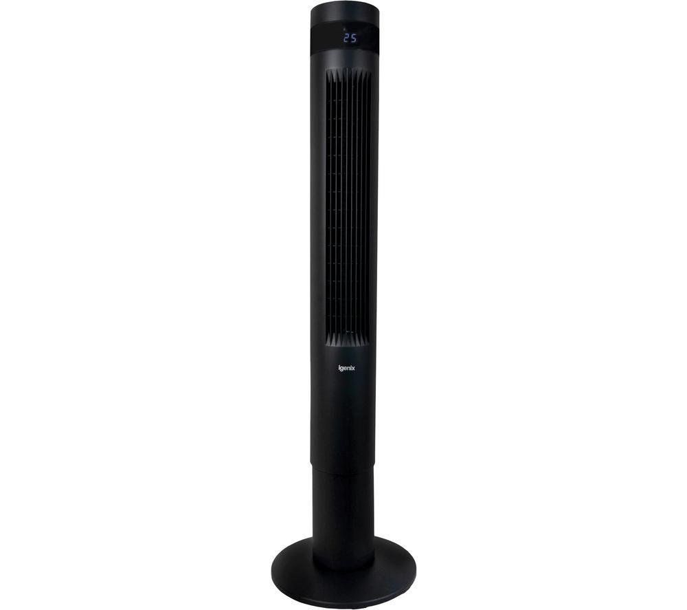 43 Inch Digital Tower Fan - Black - Image 1