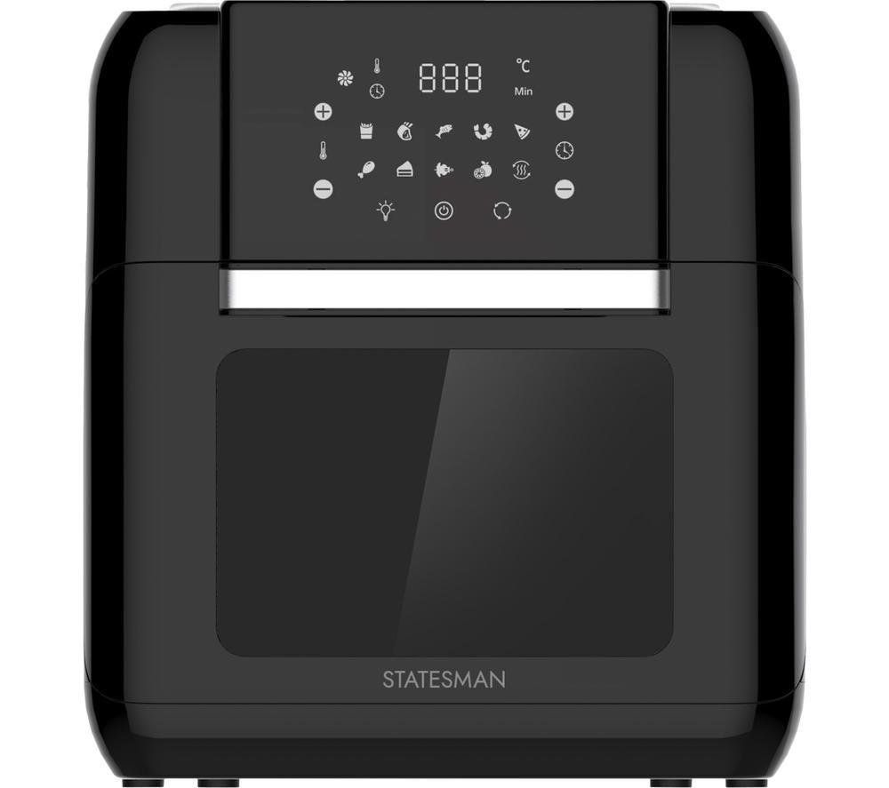 11 Litre Digital Air Fryer Oven - Black Plastic - Image 1