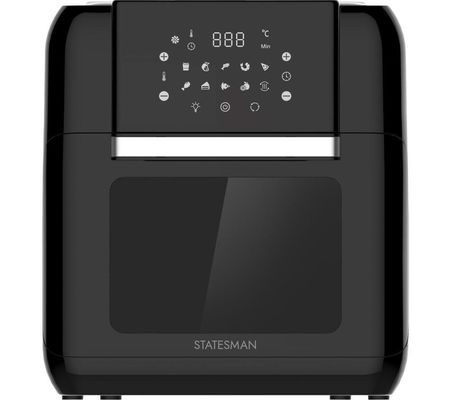 11 Litre Digital Air Fryer Oven - Black Plastic