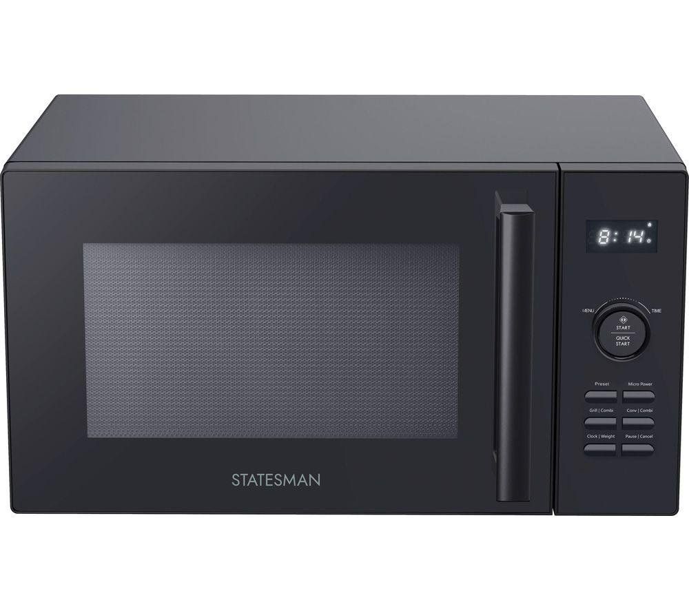STATESMAN SKMC0925SB Combination Microwave - Black, Black - Image 1