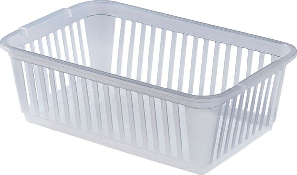 25cm Clear Handy Storage Basket - Clear / 1