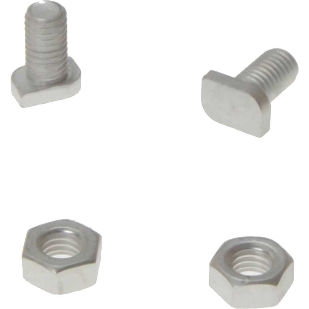 ALM GH003 Aluminium Cropped Head Bolts and Nuts Pack of 20 - Image 1