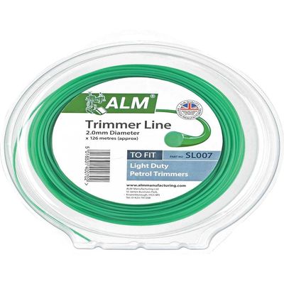 ALM Sl007 Light Duty Petrol Grass Trimmer Line 2mm 126m