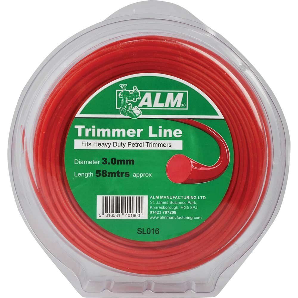 ALM Trimmer Line 3mm x 55m Approx for Grass Trimmers Pack of 1 - Image 1