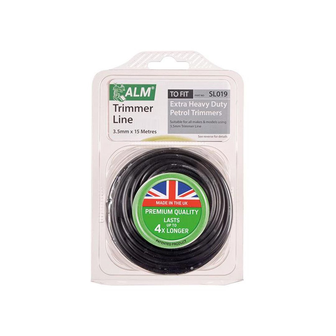 Alm Manufacturing SL019 Trim Line 3.5Mm X 15M Black Sl019 - Image 1