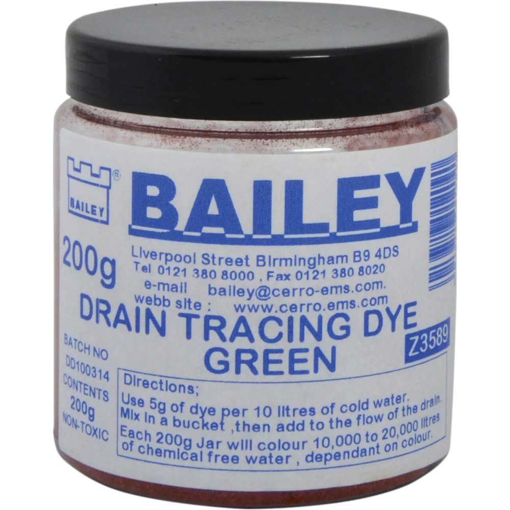 Bailey 3589 3589 Drain Tracing Dye - Green - Image 1