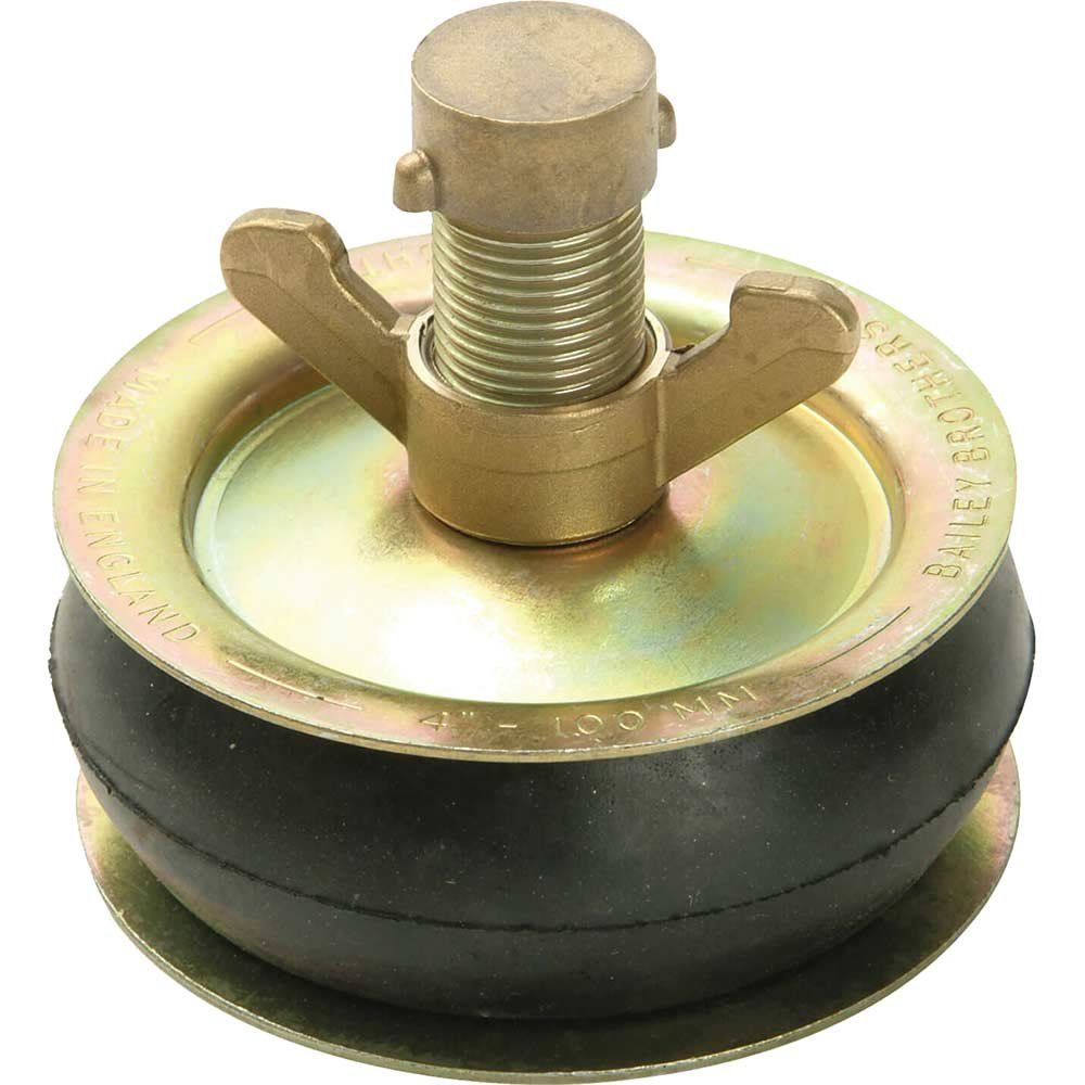 Bailey 2565 2565 Drain Test Plug 200Mm (8In) - Brass Cap - Image 1