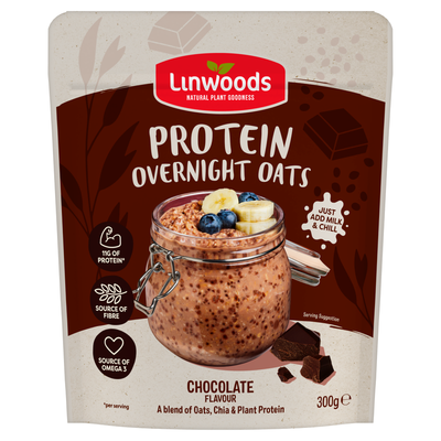 Linwoods Chocolate Protein Overnight Oats 300g