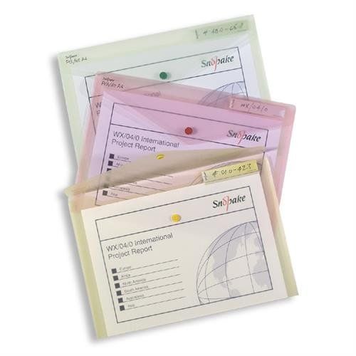 Snopake Polyfile A5 Clear Polypropylene (PP) Transparent - Image 1
