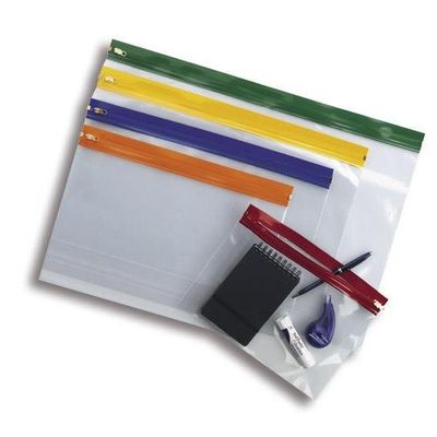 Snopake Zippa Bag A5 Red Polypropylene (PP)
