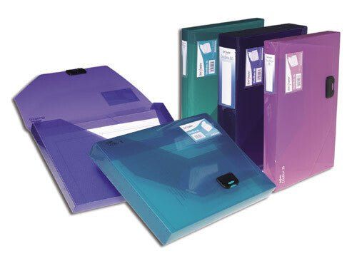 Snopake DocBox - Dark Blue 35mm capacity box file