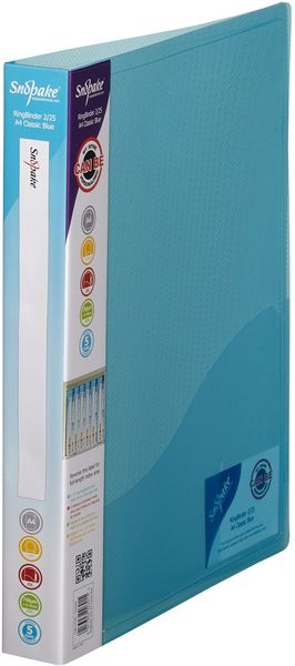 Snopake 10180 ring binder A4 Blue