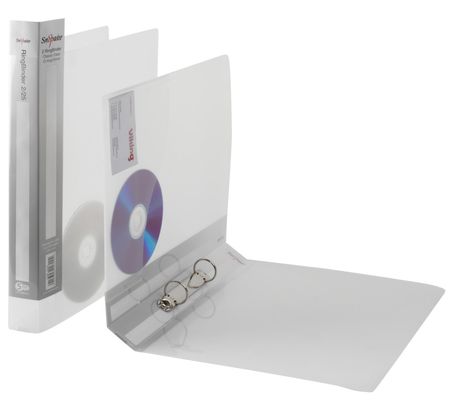 Snopake 10183 ring binder A4 Transparent