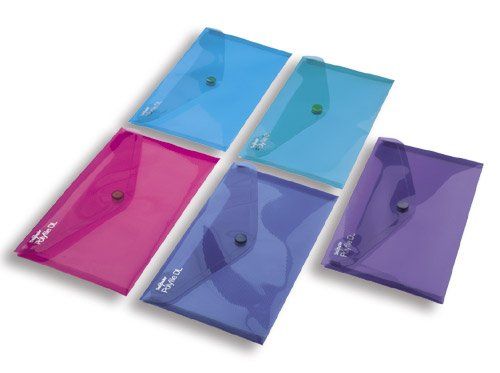 Snopake 11355 folder Polypropylene (PP) Blue Green Pink Purple Turquoise