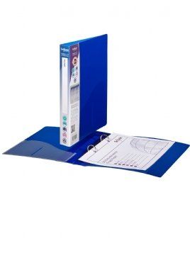 Snopake 10109 ring binder A5 Blue - Image 1