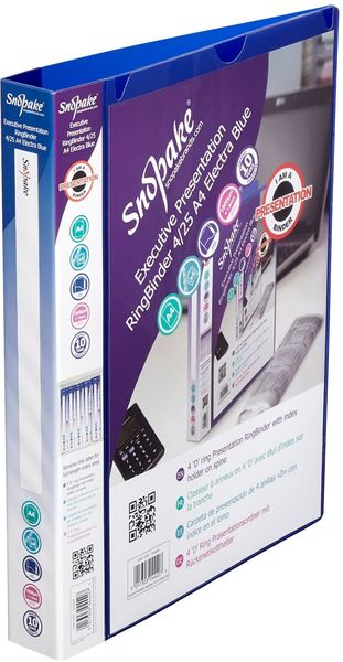 Snopake 13387 ring binder Blue