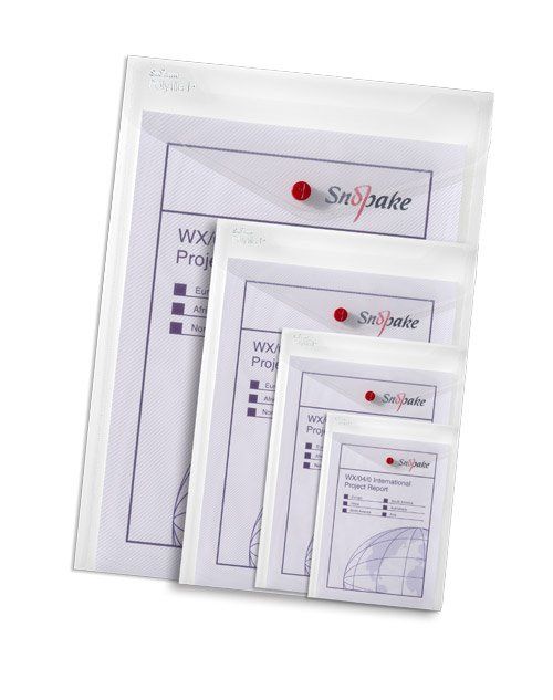 Snopake Polyfile P - A6 Clear Polypropylene (PP) Transparent - Image 1