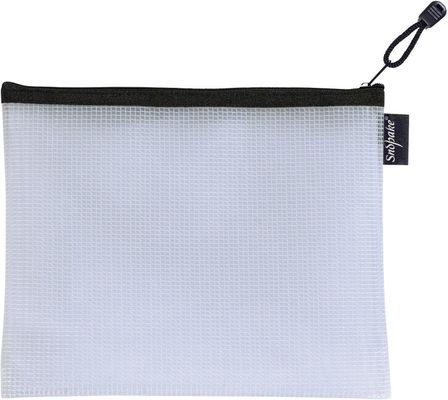 Snopake Mesh Zippa Bag EVA A5 300 Micron Black (Pack 3) - 15838