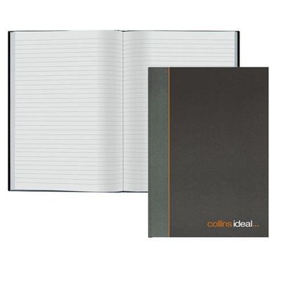 Collins Ideal Manuscript Book Casebound A5 Ruled 192 Pages 468