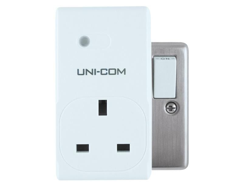 Uni-Com Remote Control Sockets RC-10+RCS-19ES-B*3 - Image 1