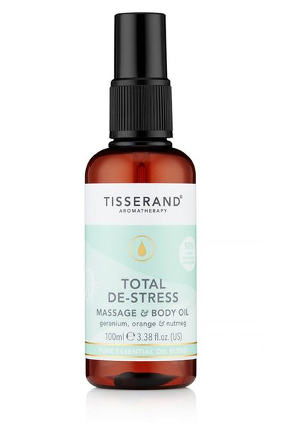Tisserand Aromatherapy De-Stress Body Massage Oil 100ml - Thumbnail 2
