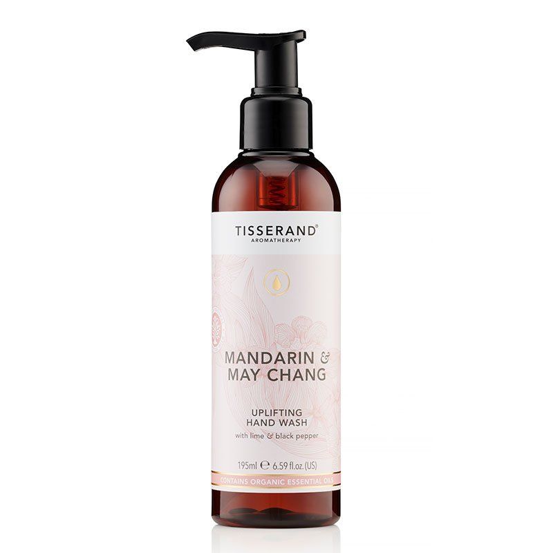 Tisserand Mandarin & May Chang Uplifting Hand Wash 195ml - Image 1