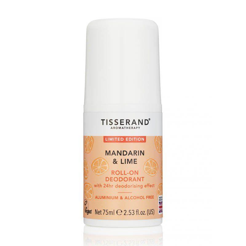Tisserand Aromatherapy Mandarin & Lime Roll-On Deodorant 75ml - Image 1