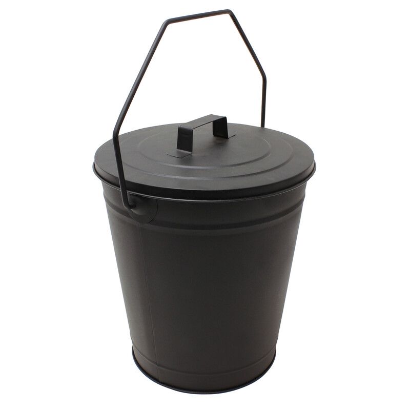 Charnwood Coal Bucket Fireside Log Holder - Black - Image 1