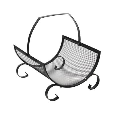 JVL Broughton Log Holder - Black