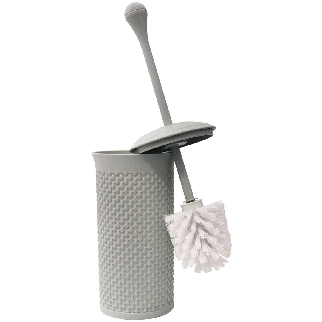 Droplette Design Plastic Toilet Brush - Grey / 0.46kg - Image 1