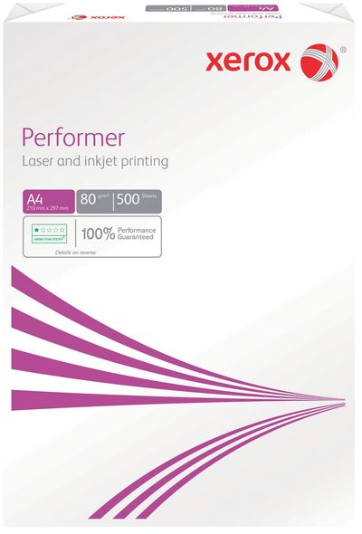Xerox Performer Paper 80g A4 White 2500 Sheets (Pack of 5) 003R90646