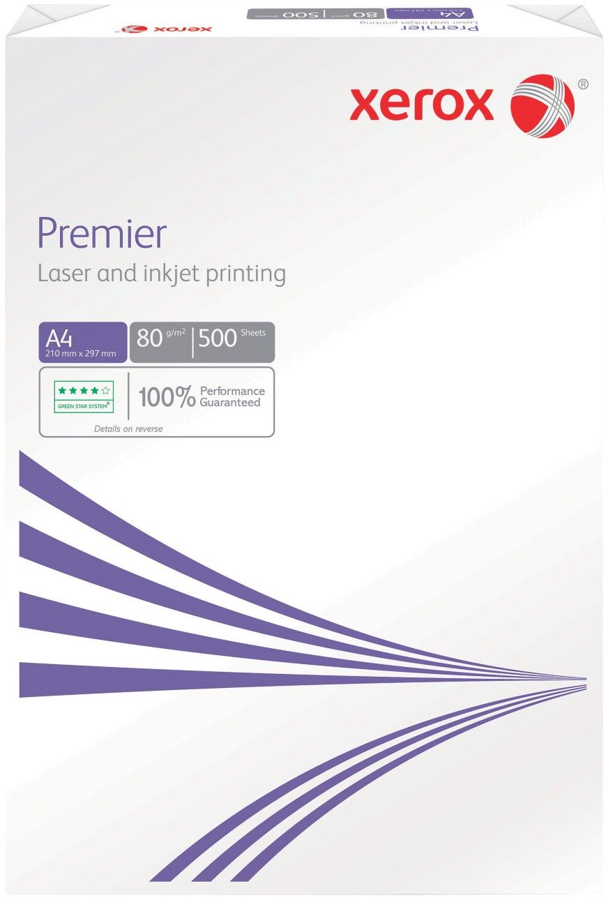 Xerox Premier A4 Paper 90gsm White Ream (Pack of 500) 3R91854 - Image 1
