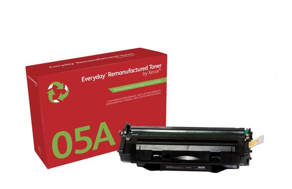 Everyday Mono Remanufactured Toner by Xerox compatible with HP 05A (CE505A) Standard capacity