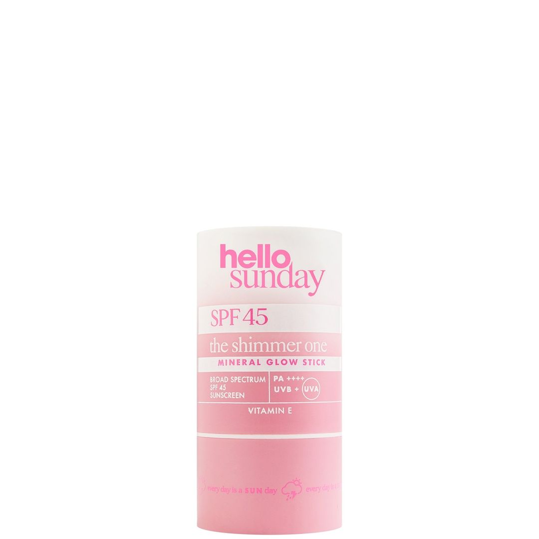 Hello Sunday The Shimmer One Mineral Glow Stick SPF45 20g - Image 1