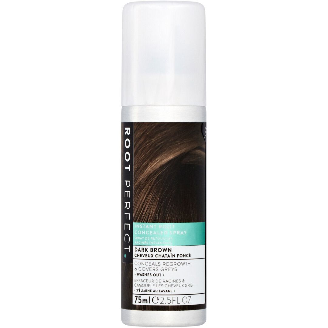Instant Root Concealer Spray 75ml - Dark Brown - Image 1