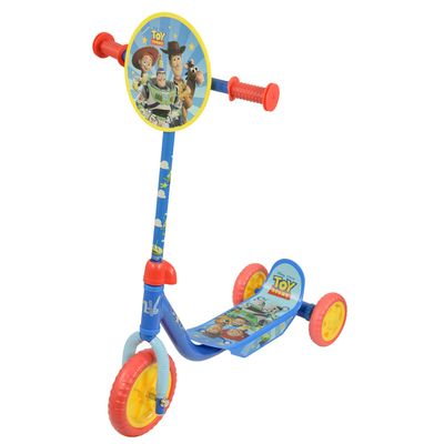 Toy Story Deluxe Official Kids Tri Scooter for Boys or Girls - Blue
