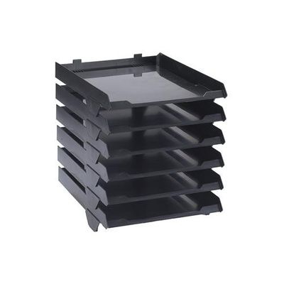 Avery Original A4 6 Tier Paper Stack Organiser W250 x D320 x H300mm Black - 5336BLK