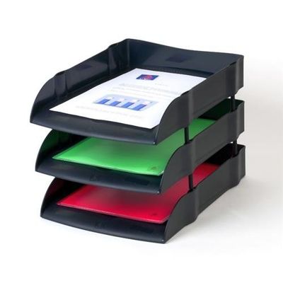 Avery DR100BLK desk tray/organizer Polystyrene Black