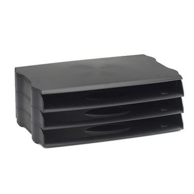 Avery DR800BLK desk tray/organizer Plastic Black