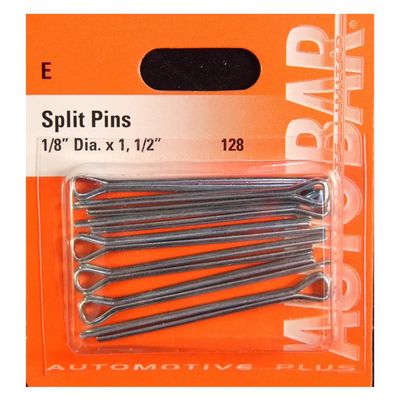 Autobar 1/8" x 1 1/2" Split Pins 8 Pack