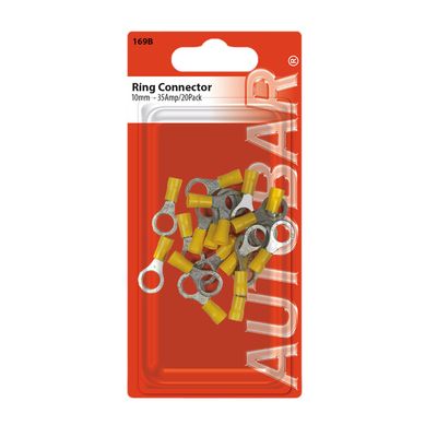 Autobar Ring Connector 5/16" (10Mm) Yellow (Pk 20) | 169B | Euro Car Parts - Thumbnail 2