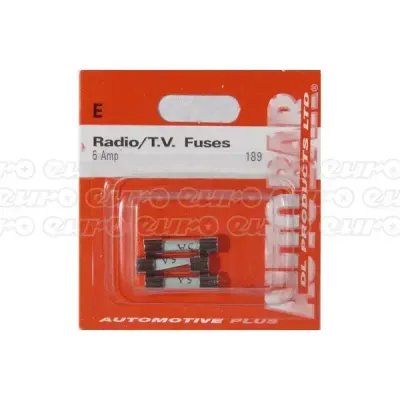 Autobar 5 Amp Radio & TV Fuses 3 Pack - Thumbnail 2