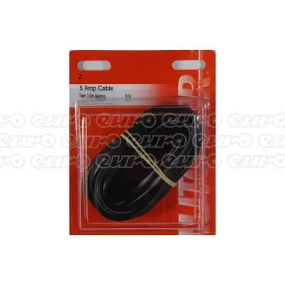 Autobar 5 Amp Twin Cable - 2.5M App | 513 | Euro Car Parts