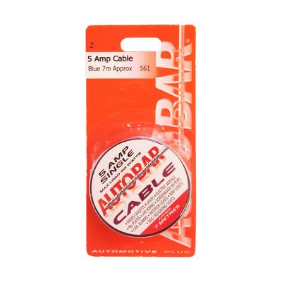 Autobar 5 Amp Cable - 7M App. Blue | 561 | Euro Car Parts - Thumbnail 2