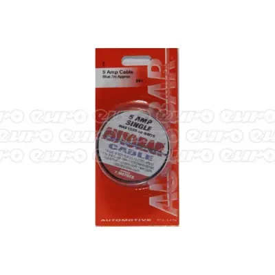 Autobar 5 Amp Cable - 7M App. Blue | 561 | Euro Car Parts