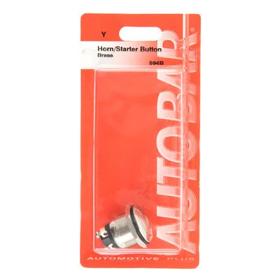 Autobar Horn/starter Button Brass | 594B | Euro Car Parts - Thumbnail 2