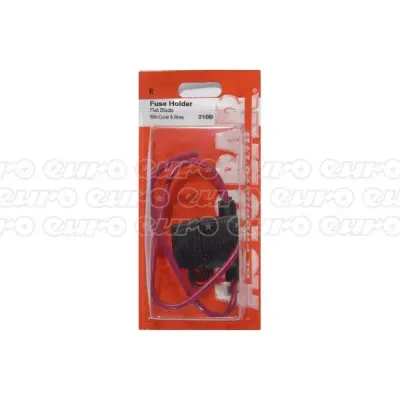 Autobar Flat Blade Fuse Holder with Wires - Thumbnail 2