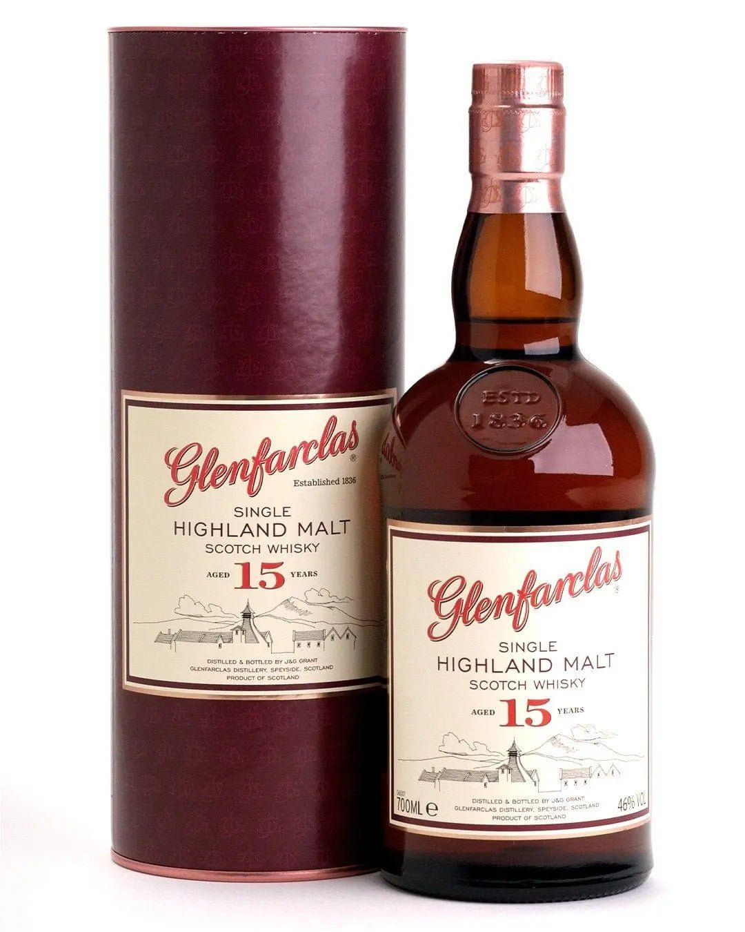 Glenfarclas 15 Year Old / Set with 105 & 25 Year Old Minis Speyside Whisky - Image 1