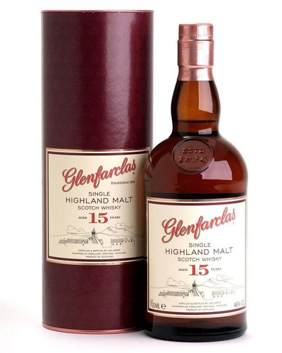 Glenfarclas 15 Year Old / Set with 105 & 25 Year Old Minis Speyside Whisky
