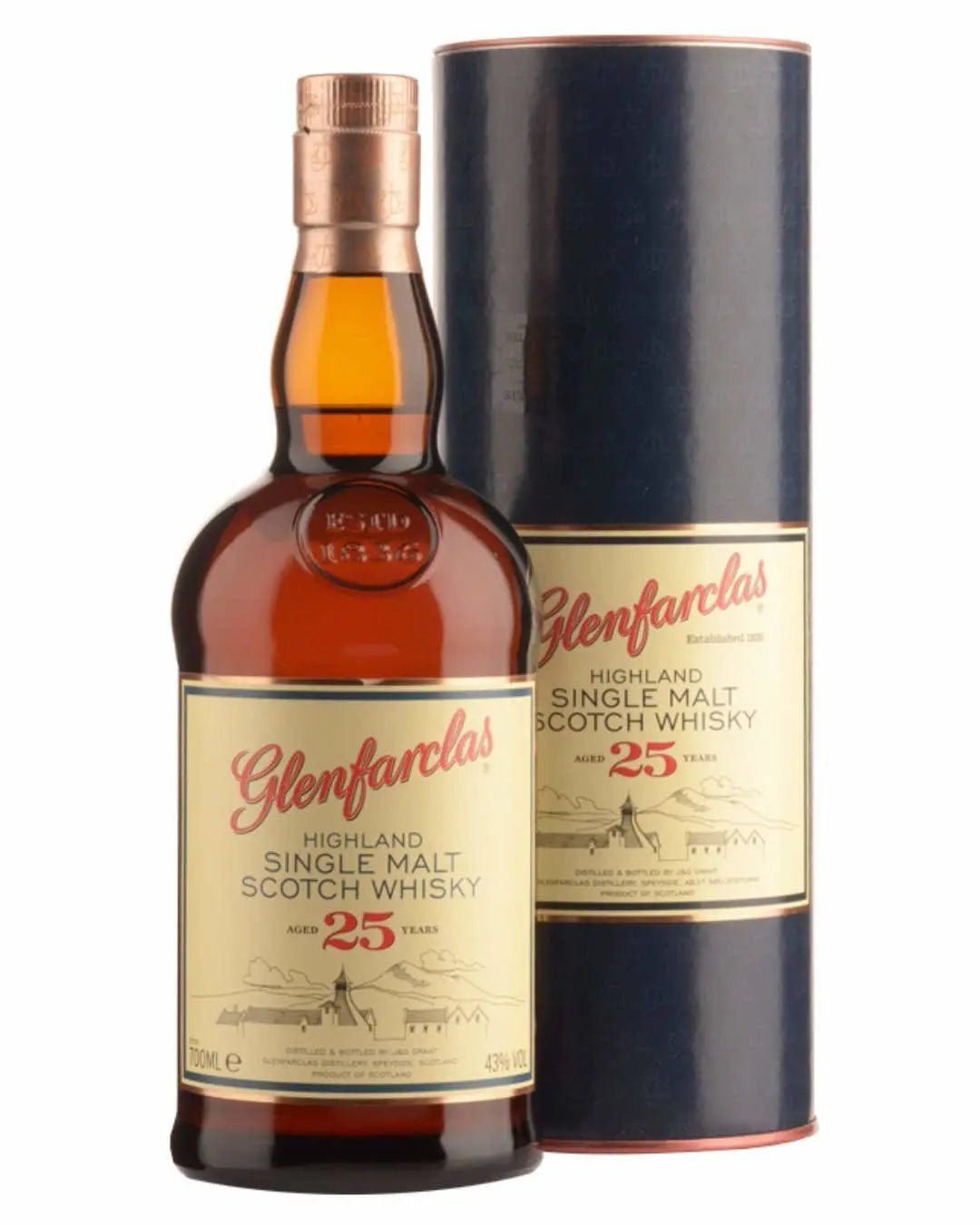 Glenfarclas 25 Year Old Speyside Single Malt Scotch Whisky - Image 1